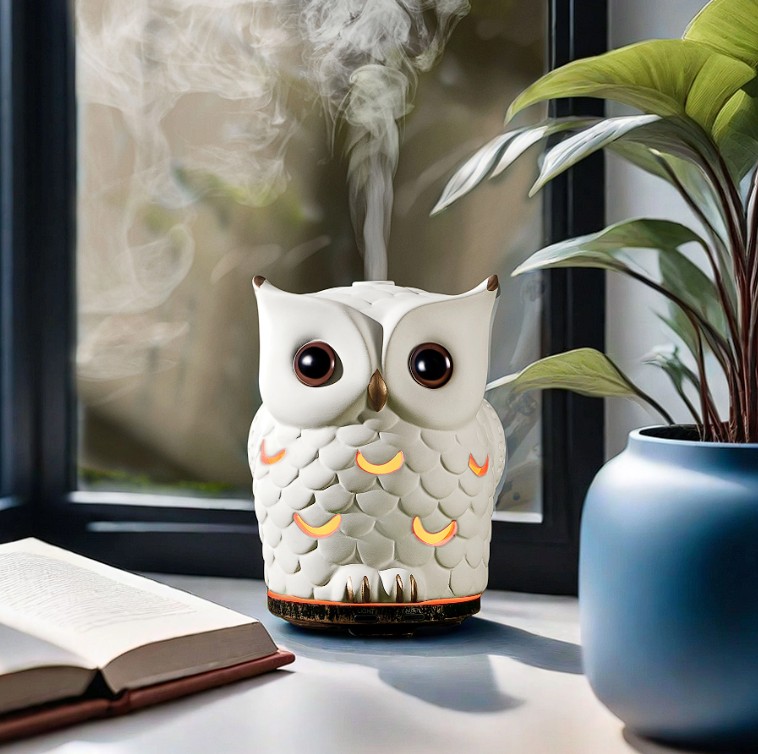 Miniatura 5 de humidificador en forma de buho